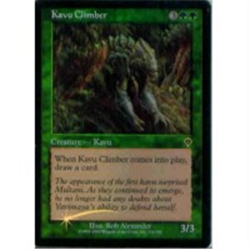 Mtg Kavu Climber Foil Rainbowcomicsandcards Com
