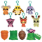 Funko Monsters 9pc Plush KeychClick to Enlarge
