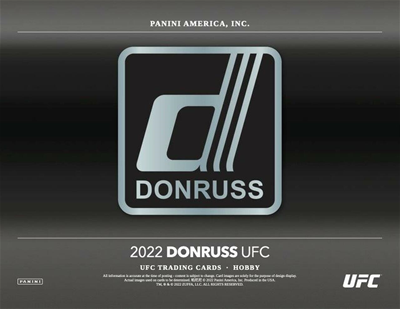 22 PANINI UFC DONRUSS CASE