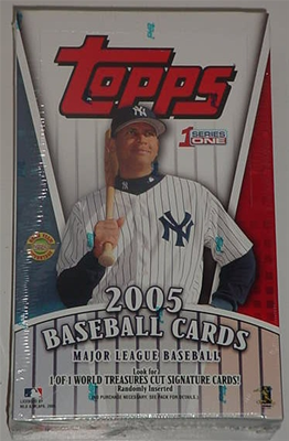 05 Topps BB Box Series 1 Jumbo