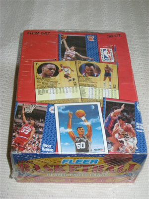 91/92 Fleer BSK S1 Box