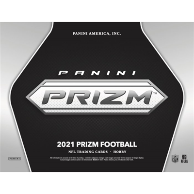 21 PANINI FB PRIZM HOBBY CASE