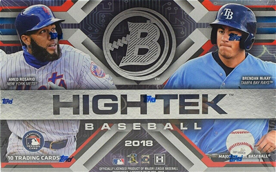 18 BOWMAN HIGH TEK BASEBALL BX