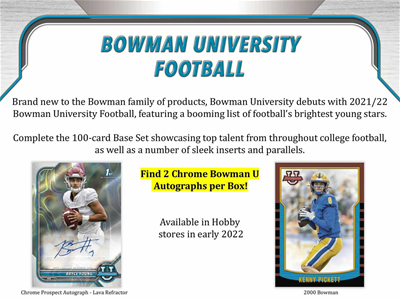 21/2 TOPPS FB BOWMAN U HBY PK