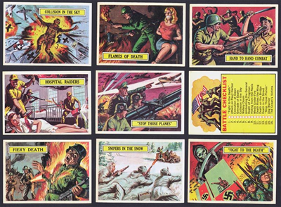 1965 Topps Battle Card Set