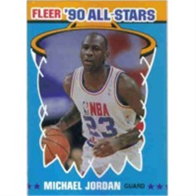 1990/1 Fleer Michael Jordan AS