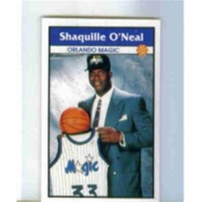 1992/3 Panini Shaquille ONeal