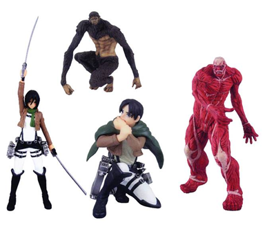 Attack On Titan Capsule Toys 3