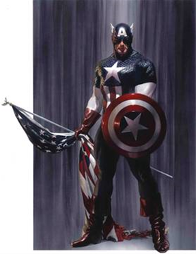 Captain America #2 By Alex Ros