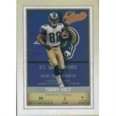 2002 Authentix Torry Holt FR