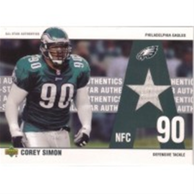 2002 Authentics Corey Simon GU