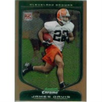 2009 B Chrome James Davis RB