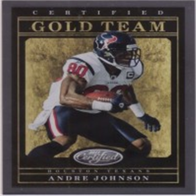 2011 Certified Andre Johnson