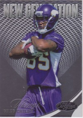 2012 Certified Greg Childs RC