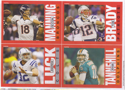 2013 Archives Quad Card Panel