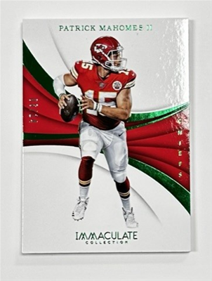 2018 IMMACULAT PATRICK MAHOMES