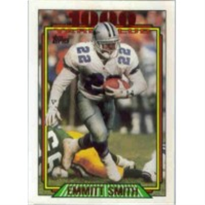 1992 Topps Emmitt Smith 1000