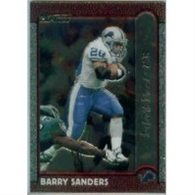 1999 B Chrome Barry Sanders