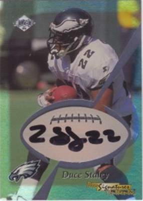 1999 1st Place Duce Staley AU