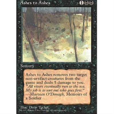 MTG ASHES TO ASHES