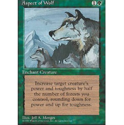 MTG ASPECT OF WOLF