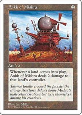 MTG ANKH OF MISHRA