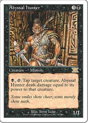 MTG ABYSSAL HUNTER