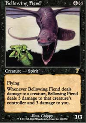 MTG BELLOWING FIEND