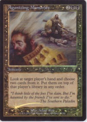 MTG AGONIZING MEMORIES (FOIL)