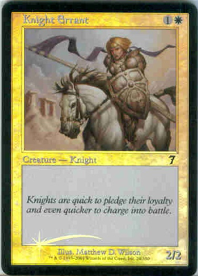 MTG KNIGHT ERRANT (FOIL)