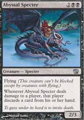 MTG ABYSSAL SPECTER