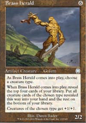 MTG BRASS HERALD