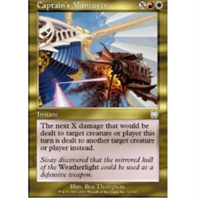 MTG CAPTAIN'S MANEUVER