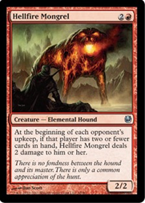 MTG HELLFIRE MONGREL