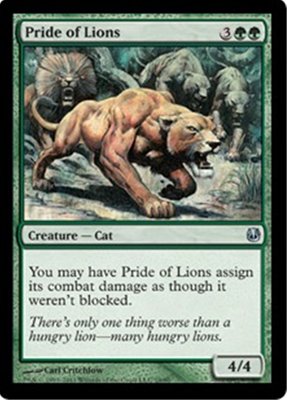 MTG PRIDE OF LIONS