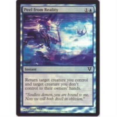 MTG PEEL FROM REALITY (FOIL)
