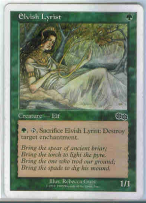 MTG ELVISH LYRIST