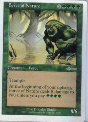 MTG FORCE OF NATURE