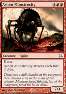 MTG ASHEN MONSTROSITY