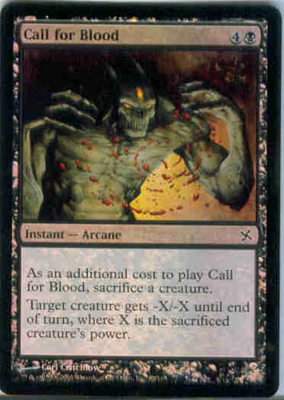 MTG CALL FOR BLOOD (FOIL)