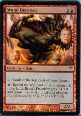 MTG BRUTAL DECEIVER (FOIL)