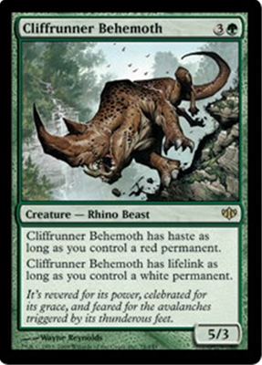 MTG CLIFFRUNNER BEHEMOTH