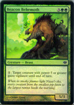 MTG BEACON BEHEMOTH (FOIL)