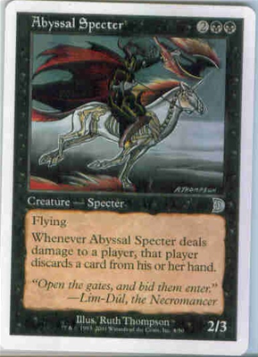 MTG ABYSSAL SPECTER