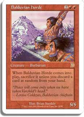 MTG BALDUVIAN HORDE