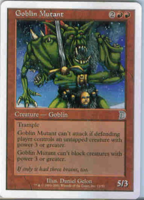 MTG GOBLIN MUTANT