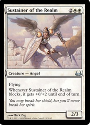 MTG SUSTAINER OF THE REALM