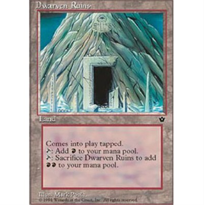 MTG DWARVEN RUINS