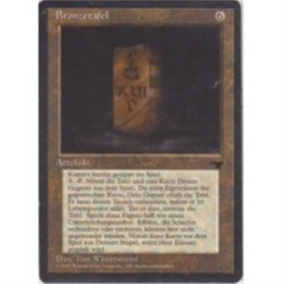 MTG BRONZE TABLET (FOREIGN)