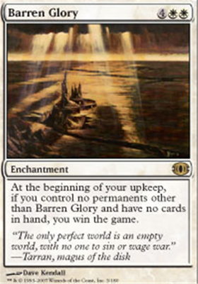 MTG BARREN GLORY